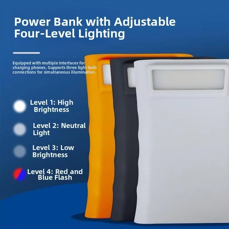 Portable Solar Home Kit System with 3 LED Bulbs for Power Outages Emergency Light - Image 4